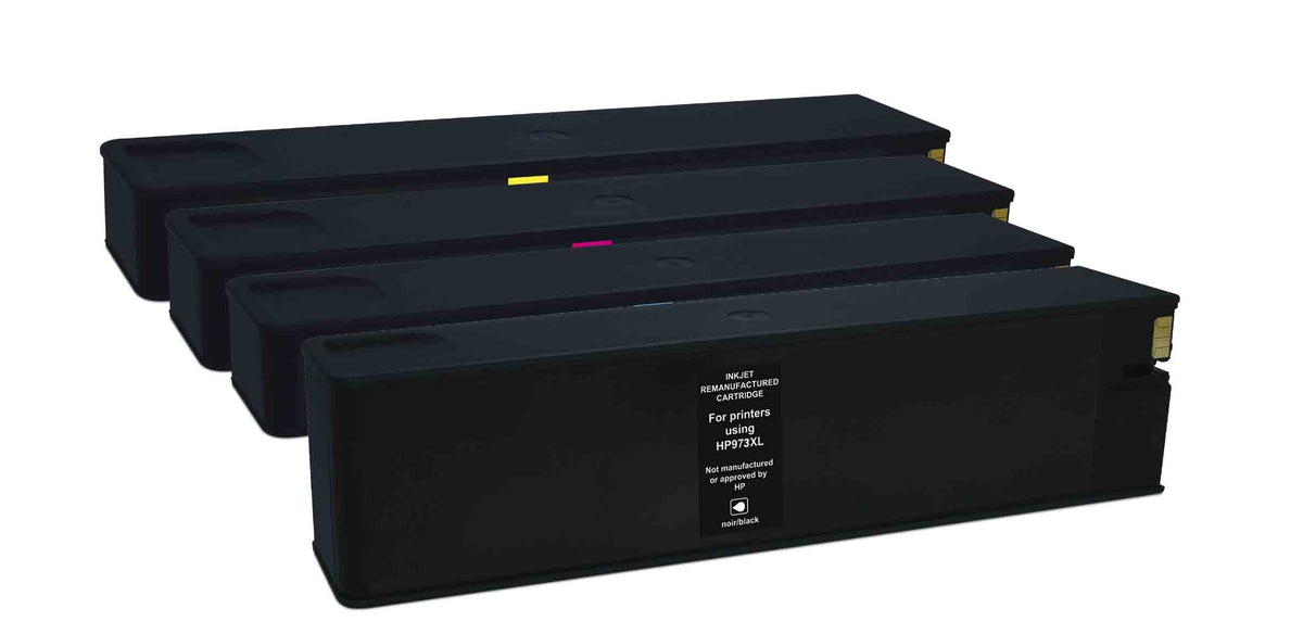 Multipack HP 973XL (Black, Cyan, Magenta, Yellow). Originele inkt-cartridge, refurbished.-Nextsupplies