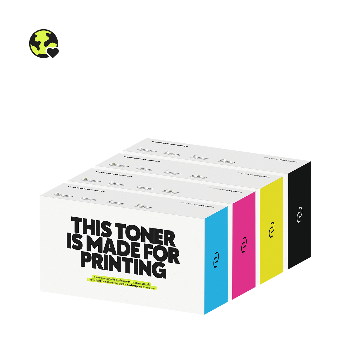 Multipack Samsung CLP 360 (Zwart/Cyaan/Magenta/Geel). Originele toners, remanufactured.-Nextsupplies