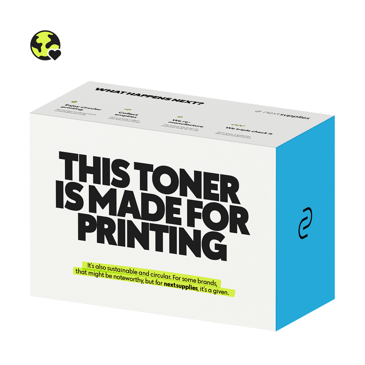 Canon 1659B006/011 / C-EXV 26 (Cyan). Originele toner, remanufactured.-Nextsupplies