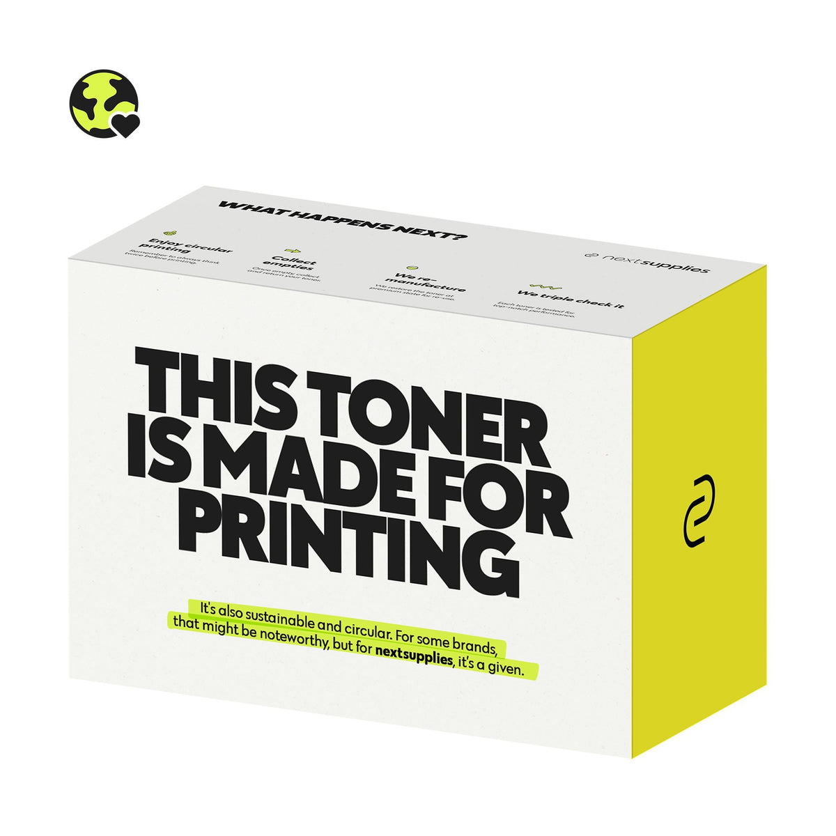 HP CF452A / 655A (Yellow). Originele toner, remanufactured.-Nextsupplies
