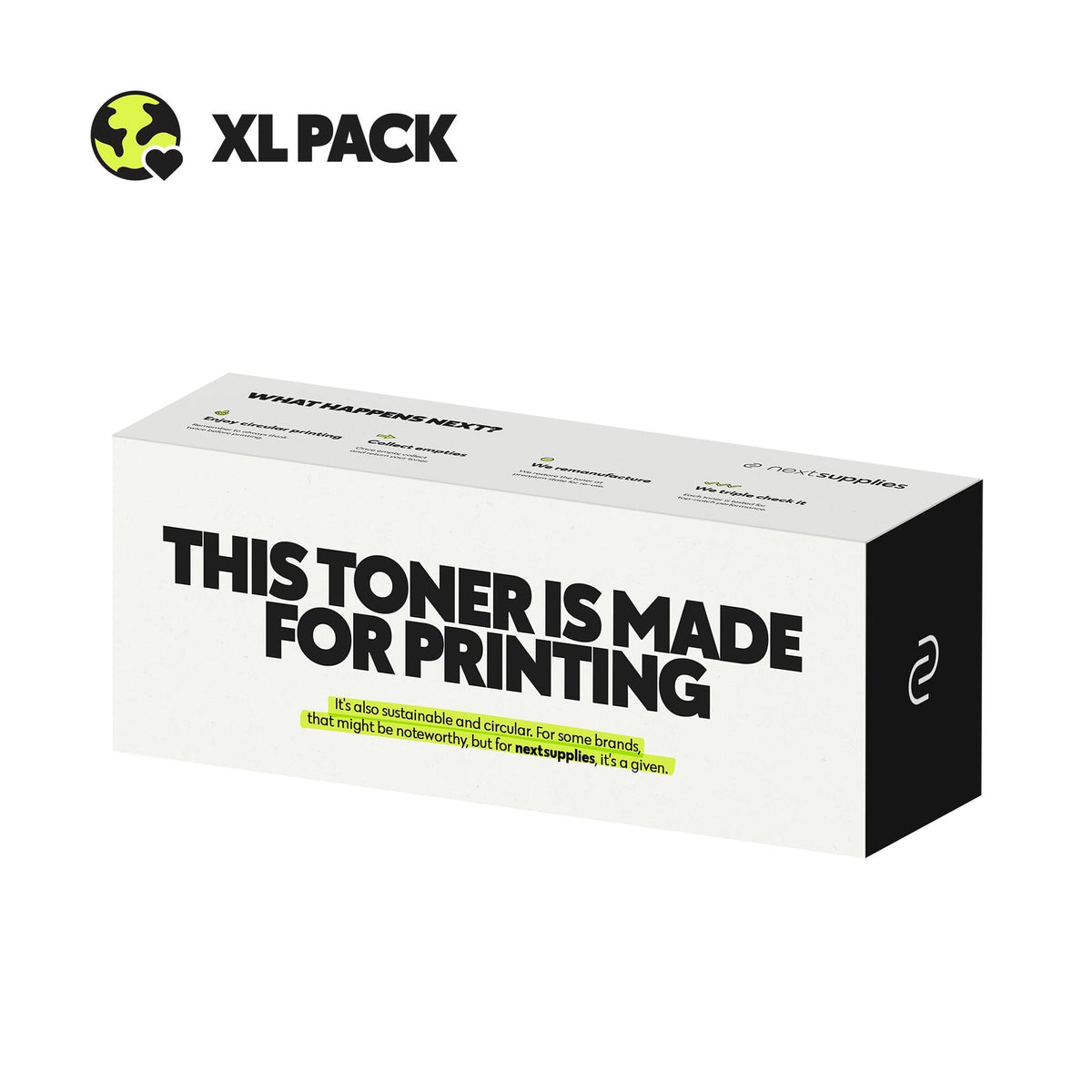 HP CF540X / 203X (Black). Originele toner, remanufactured.-Nextsupplies