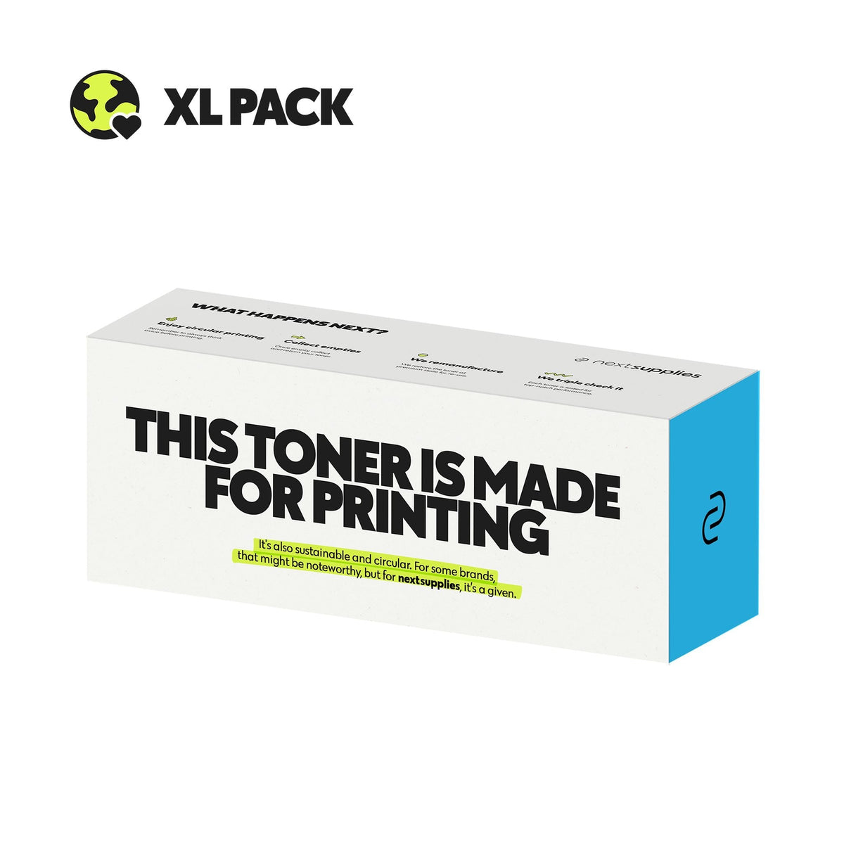 Brother TN-325C / TN-325C (Cyan). Originele toner, remanufactured.-Nextsupplies