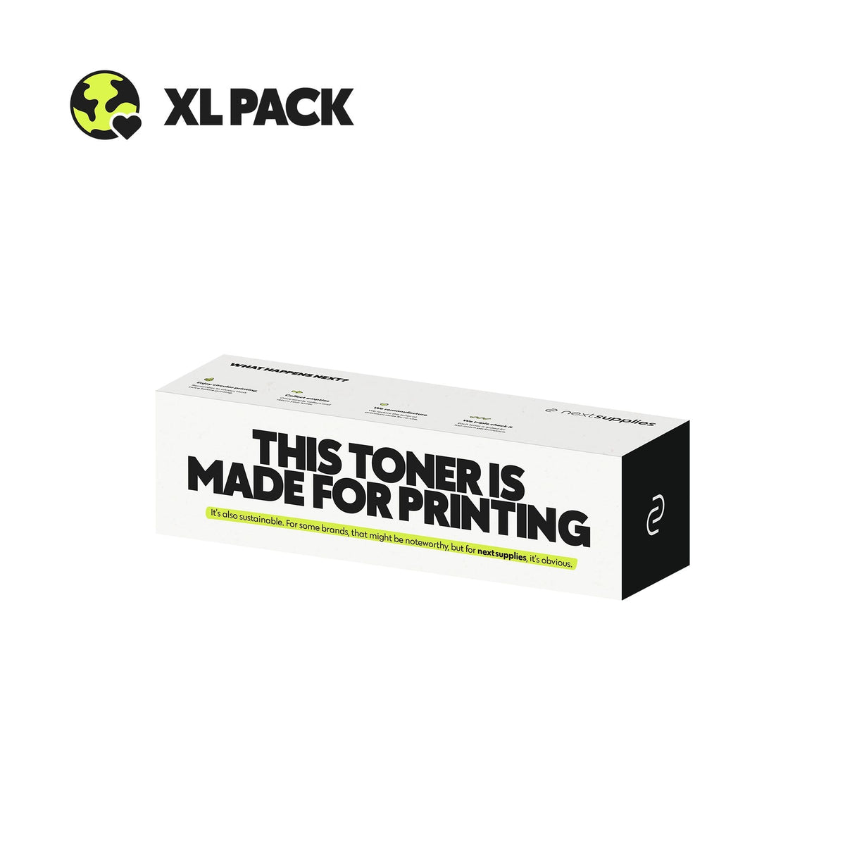 Canon 0461C001 / 040H (Black). Originele toner, remanufactured.-Nextsupplies