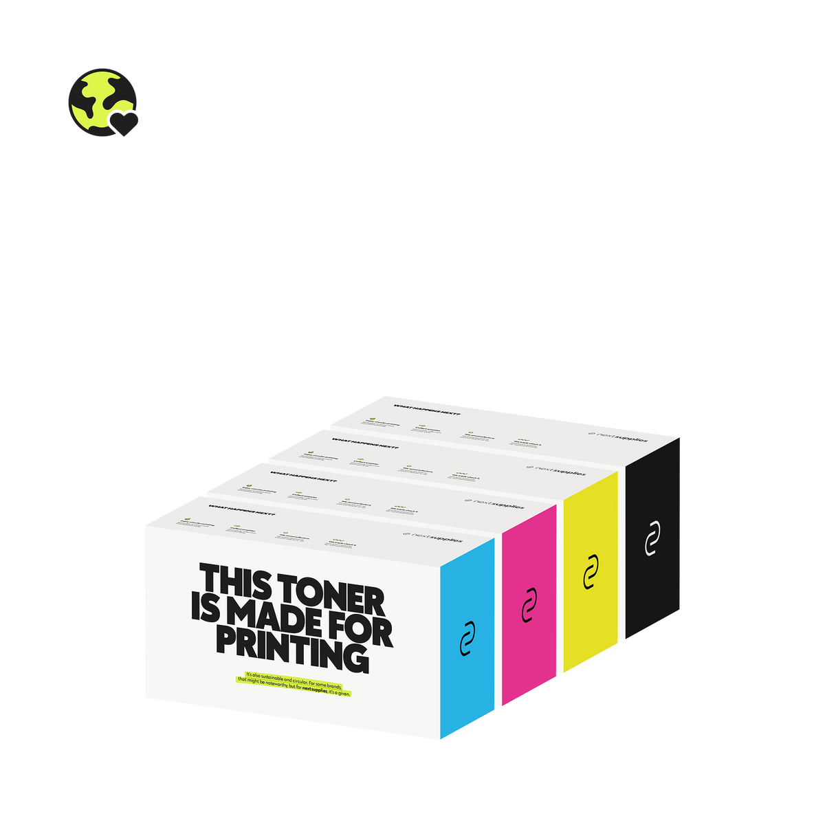 Multipack Canon 054 (Zwart/Cyaan/Magenta/Geel). Originele toners, remanufactured.-Nextsupplies