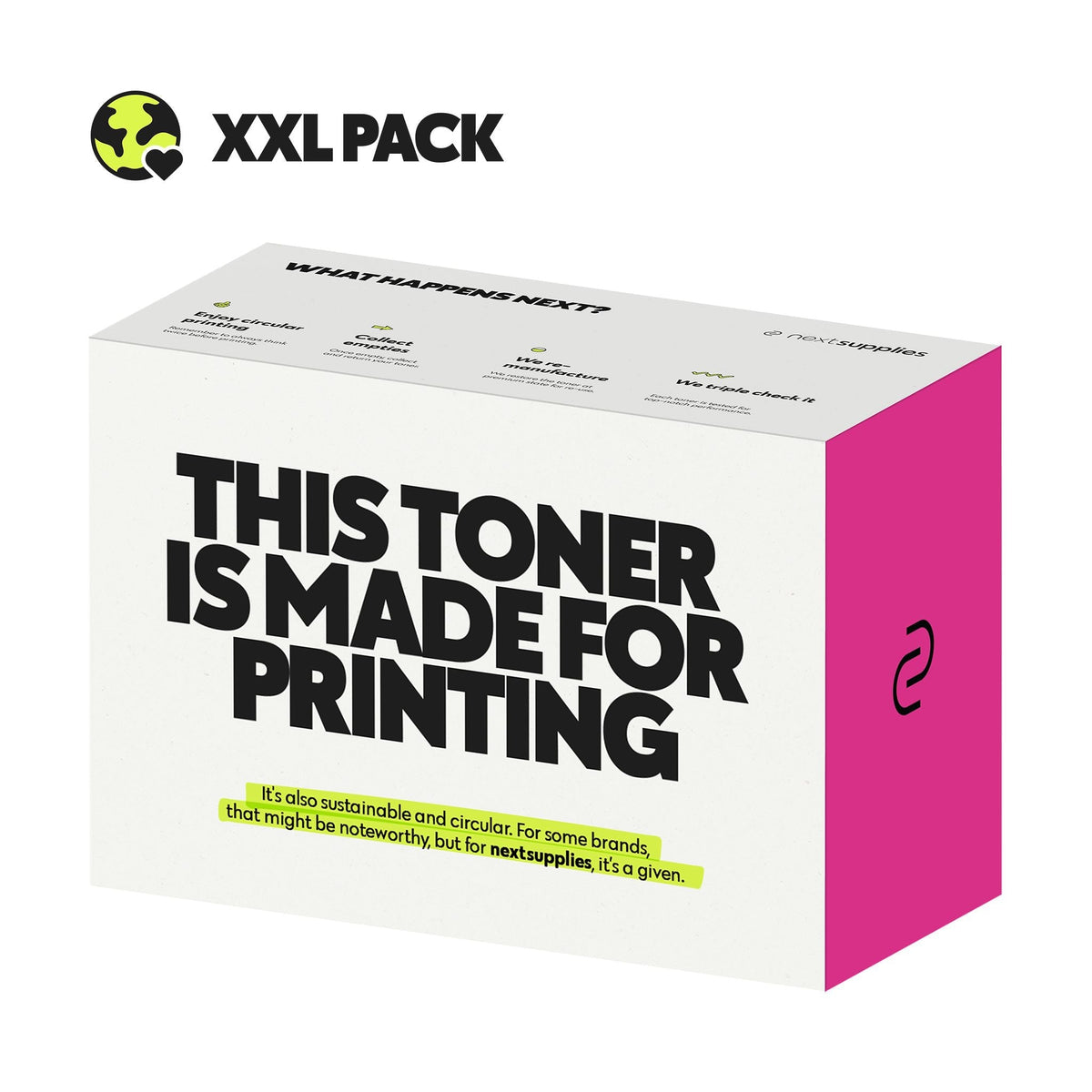 Canon 1658B002 / 711M (Magenta). Originele toner, remanufactured.-Nextsupplies