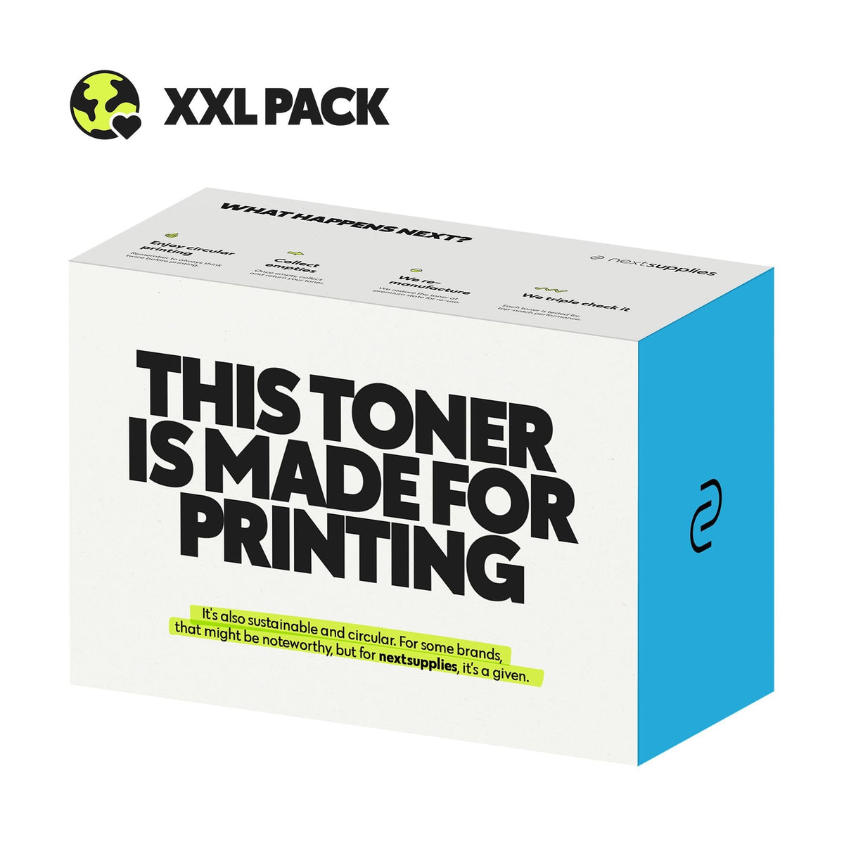 Canon 1659B002 / 711C (Cyan). Originele toner, remanufactured.-Nextsupplies
