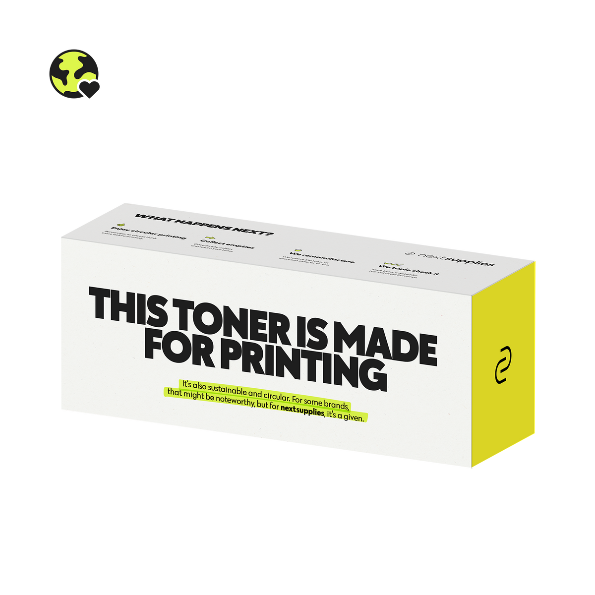 HP CE322A / 128A (Yellow). Originele toner, remanufactured.-Nextsupplies