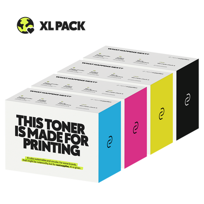 Multipack HP 657X (Zwart/Cyaan/Magenta/Geel). Originele toners, remanufactured.-Nextsupplies
