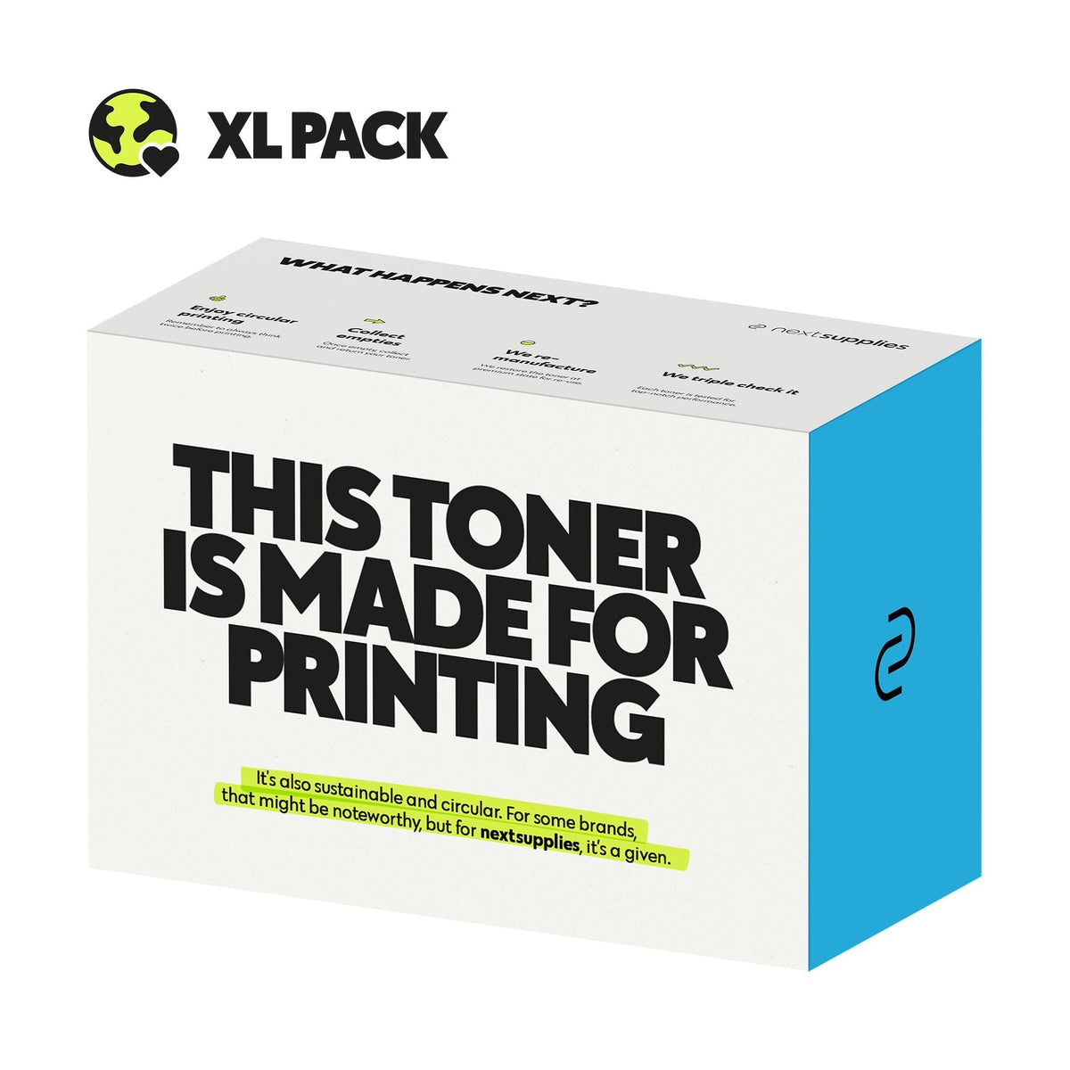 HP CF471X / 657X (Cyan). Originele toner, remanufactured.-Nextsupplies