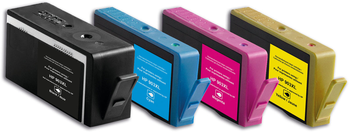 Multipack HP 903XL (Black, Cyan, Magenta, Yellow). Originele inkt-cartridge, refurbished.-Nextsupplies