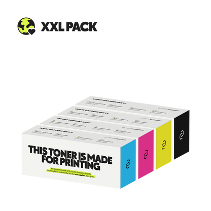 Multipack Kyocera TK-590 XXL (Zwart/Cyaan/Magenta/Geel). Originele toners, remanufactured.-Nextsupplies