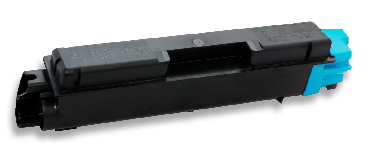 Kyocera TK-590C / TK-590C (Cyan + waste box). Originele toner, remanufactured.-Nextsupplies