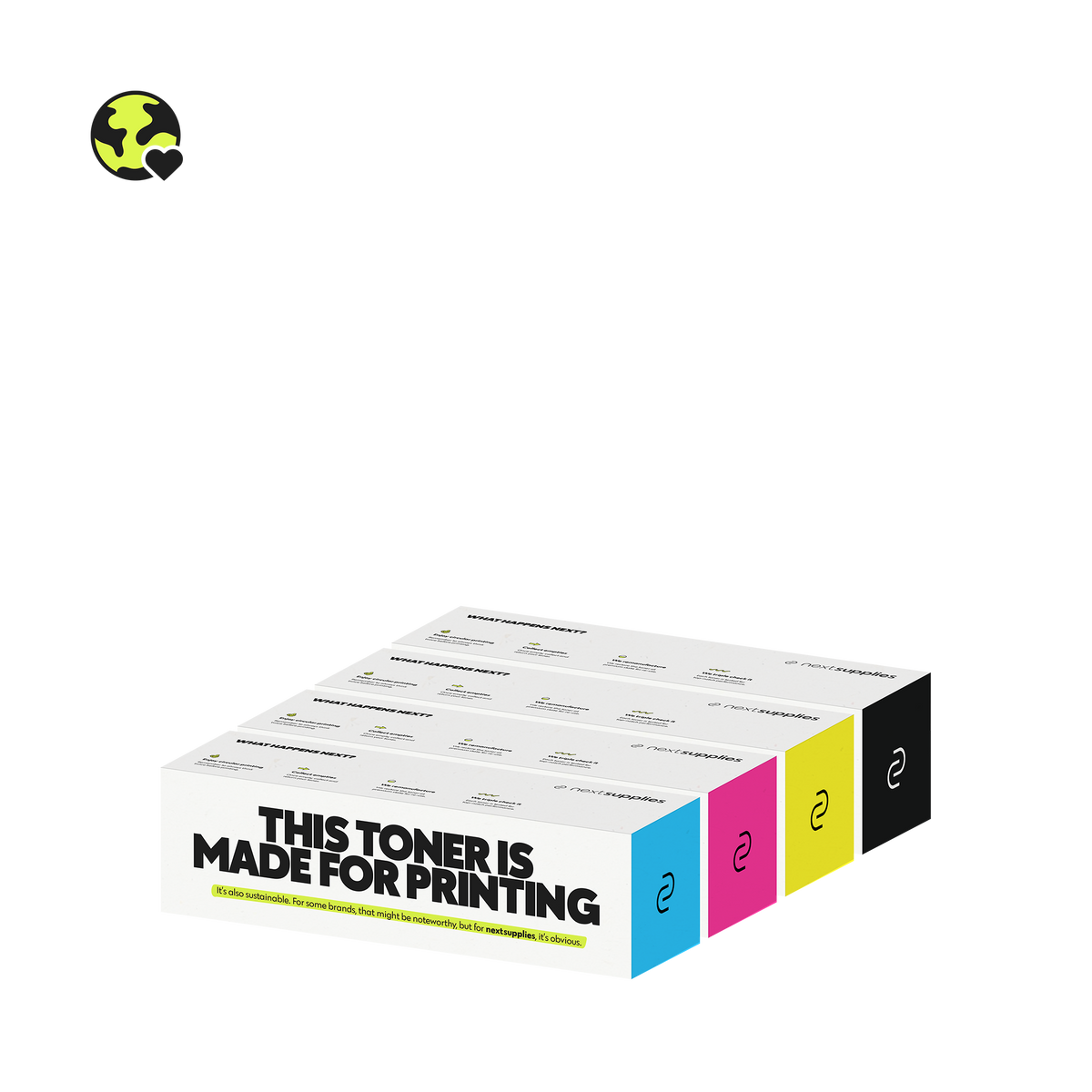 Multipack Oki C5600 (Zwart/Cyaan/Magenta/Geel). Originele toners, remanufactured.-Nextsupplies