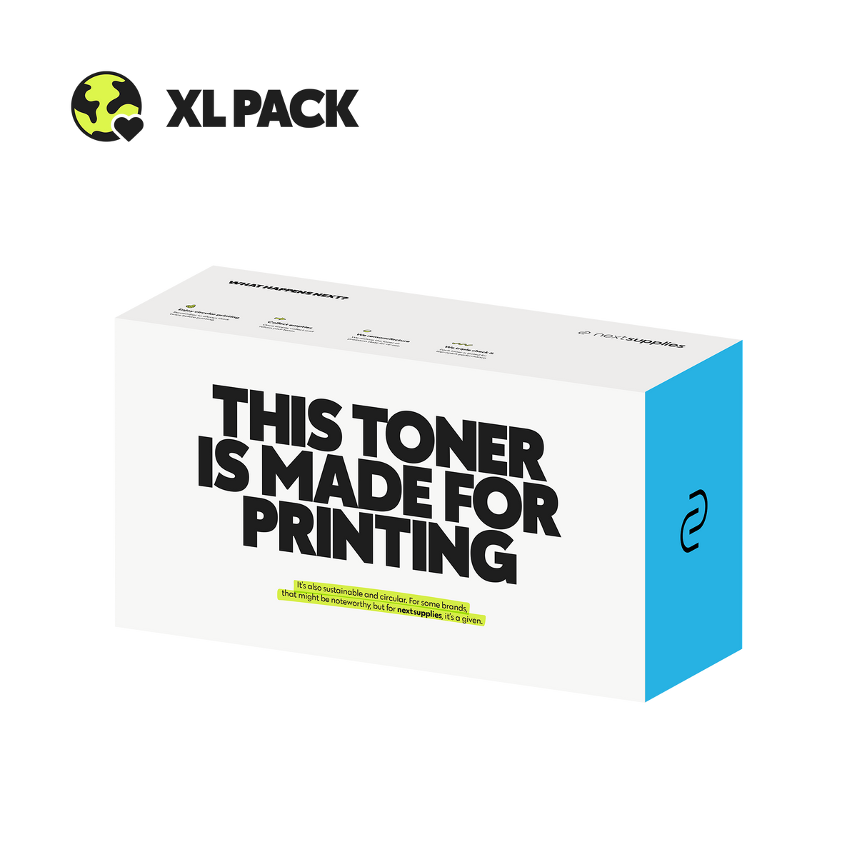 Ricoh 407717 / 407717 (Cyan). Originele toner, remanufactured.-Nextsupplies